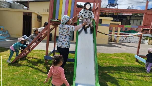 GADP PICAIHUA Y EL MINISTERIO DE DESARROLLO HUMANO INICIAN ATENCIÓN A NIÑOS DE LA PARROQUIA